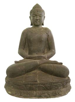 Bouddha lotus sit Ht 100 cm (JDB)